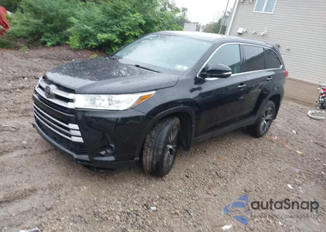 2019 Toyota Highlander Le from USA, damaged, VIN 5TDBZRFH3KS724426